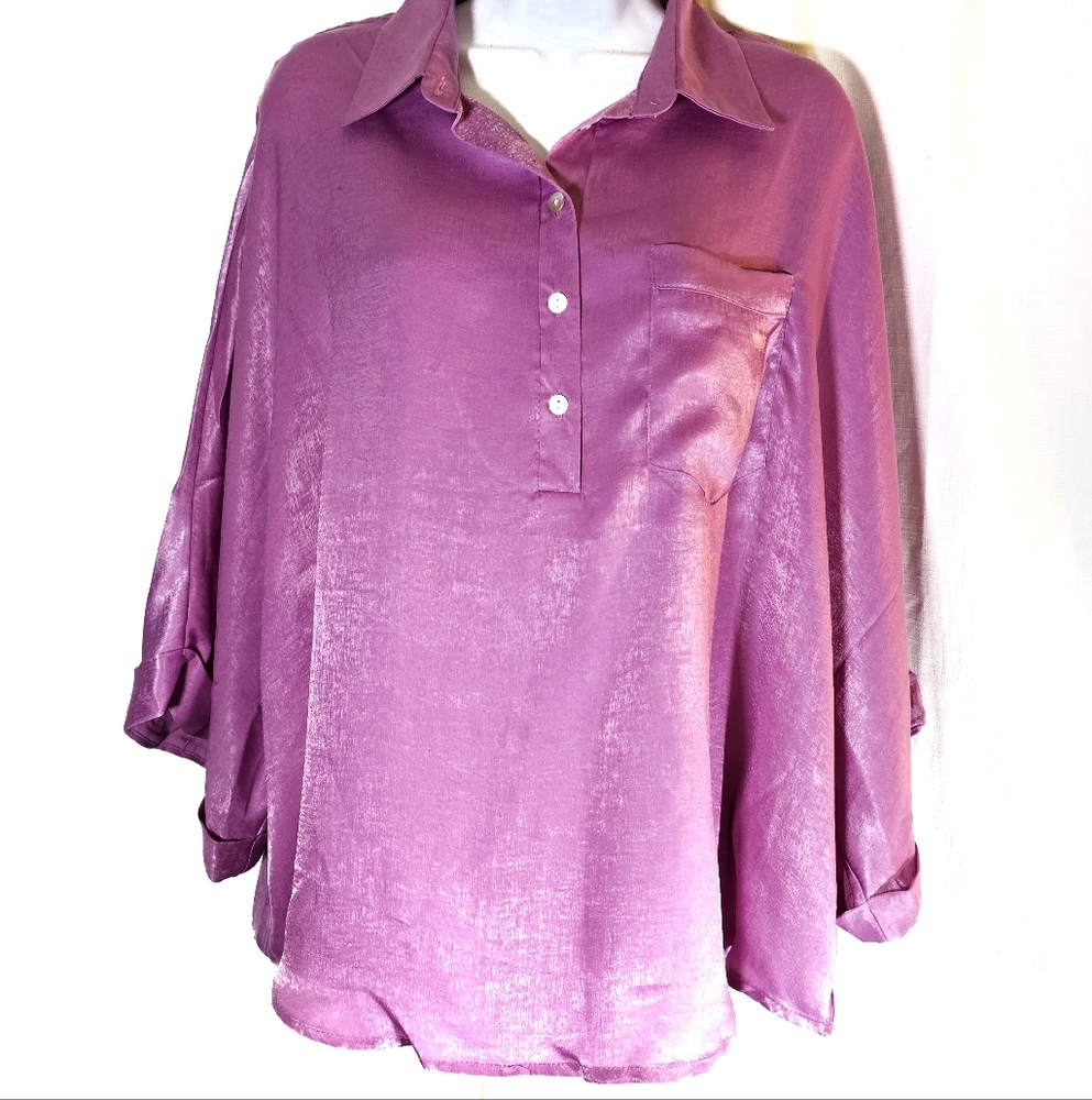 3/$20 Andree By Unit L Sheen Top